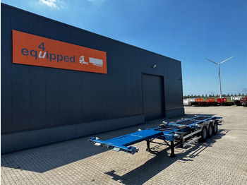 Semi-reboque transportador de contêineres/ Caixa móvel GROENEWEGEN