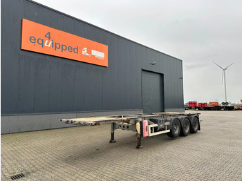 Semi-reboque transportador de contêineres/ Caixa móvel TURBO'S HOET