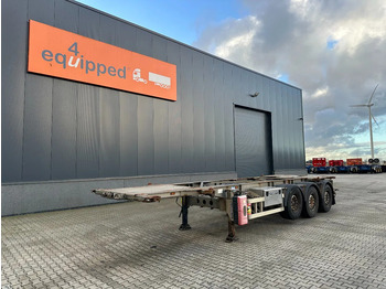 Semi-reboque transportador de contêineres/ Caixa móvel TURBO'S HOET