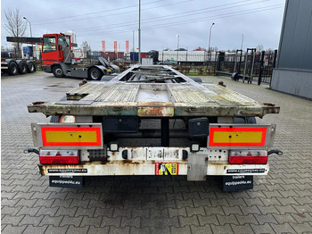 Semi-reboque transportador de contêineres/ Caixa móvel TURBO'S HOET 20FT/30FT, ADR (FL, AT), empty weight: 3.720kg, liftaxle, SAF disc: foto 4