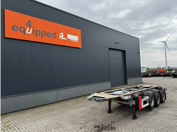 Semi-reboque transportador de contêineres/ Caixa móvel VAN HOOL 20'