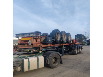 Semi-reboque transportador de contêineres/ Caixa móvel ASCA