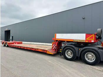 Semi-reboque baixa Faymonville 47.5T STBZ-2VA 8m +5m50 LOWBED - TIEFBETT / REMOVABLE NECK - ABNEHMBARE SCHWANENHALS - HYDR STEERING AXLES / LENKACHSEN - SAF: foto 4