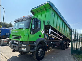 Camião basculante Iveco TRAKKER 310 6x4 STEEL TIPPER / KIPPER 35m³ - MANUAL ZF - BIG AXLES / HUB REDUCTION - STEEL SPRING / BLATT / LAMES: foto 3