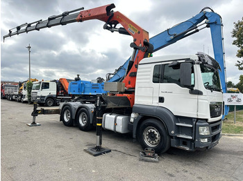 Tractor MAN TGS 26.440 6X4 SZM + (22m) KRAN PALFINGER PK62002 E 6x H + 1ME - RETARDER - EURO 5 - BE TRUCK: foto 2