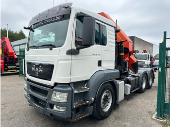 Tractor MAN TGS 26.440 6X4 SZM + (22m) KRAN PALFINGER PK62002 E 6x H + 1ME - RETARDER - EURO 5 - BE TRUCK: foto 3