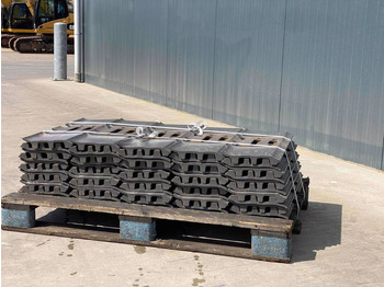 Estrutura/ Châssis por Máquina de construção novo JCB JS240 / JS260 / JS300 Shoes/Pads: foto 5