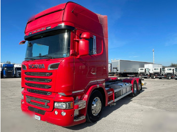 Camião transportador de contêineres/ Caixa móvel SCANIA R 580