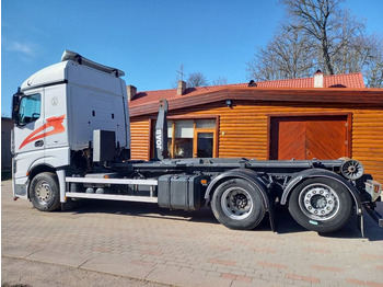 Camião polibenne Mercedes-Benz Actros, 6X2, JOAB HOOK LIFT: foto 5
