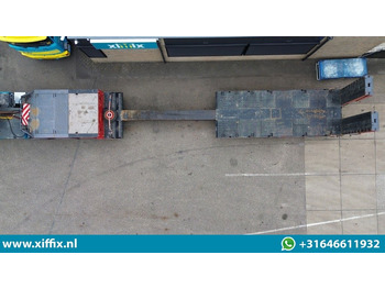 Semi-reboque baixa Faymonville 2-ass. Uitschuifbare semi dieplader met dubbele hydr. Kleppen / 2x gestuurd: foto 3