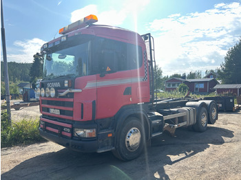 Camião polibenne SCANIA 124
