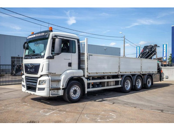 Camião de caixa aberta/ Plataforma, Camião grua MAN TGS 35.420 BL-8x4-4+HIAB 188 E-2: foto 5