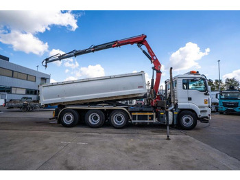 Camião polibenne, Camião grua MAN TGS 35.440 BL - HMF 2020 K4: foto 3