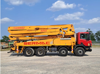 Autobomba de betão SCANIA P114