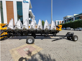 Carreta para Plataforma de Colheitadeira novo ELİBOL CORN AND SUNFLOWER HEADER TRAILER: foto 5