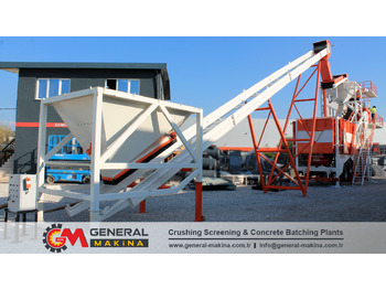 Usina de concreto novo General Makina Diamond 60 m3 Mobile Concrete Batching Plant: foto 3