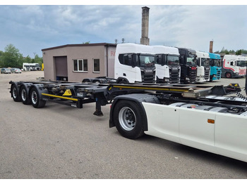 Semi-reboque transportador de contêineres/ Caixa móvel Kögel Podkontenerowa: foto 4