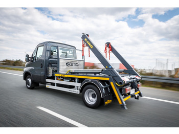 Camião multibenne novo Iveco Daily 70C18 + KING Bramowiec / Skiploader / Absetzkipper: foto 3