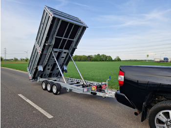 Reboque basculante Brian James Trailer Tipper 526-4020 400x200x100cm Aufsatz elek. blackline LED Tridem 3500kg Aktion: foto 4 Reboque basculante Brian James Trailer Tipper 526-4020 400x200x100cm Aufsatz elek. blackline LED Tridem 3500kg Aktion: foto 4