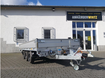 Reboque basculante Hapert COBALT HM-3 405x200x30cm Ferro Elektro + NHP Rampen Heckstützen Tridem 3500kg Abverkauf: foto 3