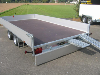 Reboque plataforma/ Caixa aberta Multi Transporter 406x220x30cm 10" Lfh. 56cm Rampen Winde (XL) 2700kg extrabreit: foto 3