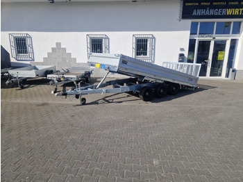 Reboque basculante Variant Maschinentransporter 3543 UX Maxi Load LED Tridem Parabelfederung 3500kg: foto 3