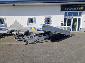 Reboque basculante Variant Maschinentransporter 3543 UX Maxi Load LED Tridem Parabelfederung 3500kg: foto 5