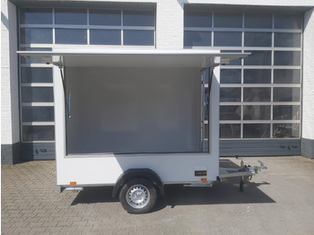 Roulote bar Verkaufsanhänger TFS Multi VK 250.01 250x150x200cm 1 Seitenklappe Tür 230V Strom 750kg 100kmH AKTION: foto 2