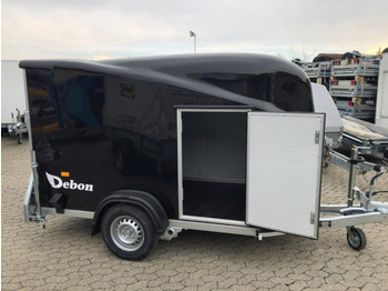 Reboque furgão novo Cheval Liberte Debon Cargo 2 Poly +​ Türe schwarz 1300 kg, 100 km/h, 300x155x168cm: foto 3