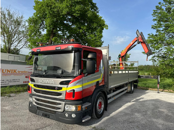 Camião de caixa aberta/ Plataforma SCANIA P 410