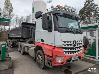 Tractor Tractor Unit Mercedes-Benz Arocs 3351 6x4 with tipper trailer: foto 2 Tractor Tractor Unit Mercedes-Benz Arocs 3351 6x4 with tipper trailer: foto 2