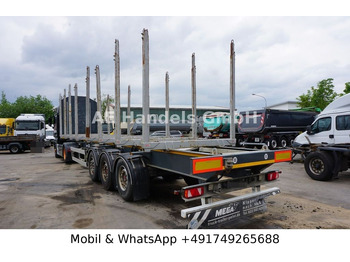 Semi-reboque transporte de madeira MEGA ND3-C231 Lang-Holz *8x Rungen / Liftachse: foto 5