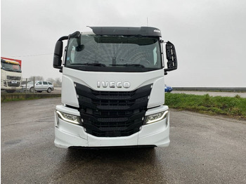 Camião transporte de veículos Iveco S WAY480 /FIAULT PF60 +GRUE HMF endommagée: foto 3