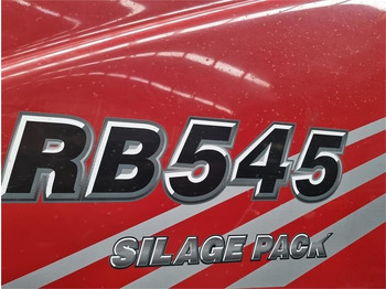 Enfardadeira de fardos redondos Case IH RB 545 silage pack Meget lavt balletal: foto 5