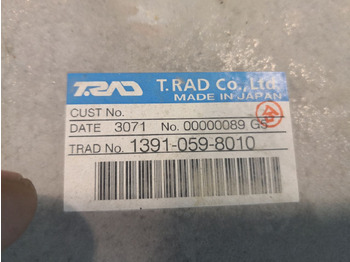 Radiador novo RADIATORE CASE  CX245D 13910598010: foto 4