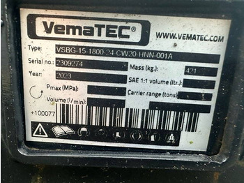 Balde escavadora por Máquina de construção VemaTec CW30 Slotenbak 1800mm: foto 4