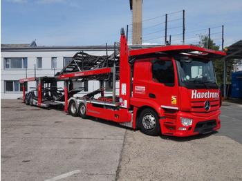 Camião transporte de veículos Mercedes-Benz Actros 1843 MP5 Metago Pro / Metago Pro VDI: foto 2