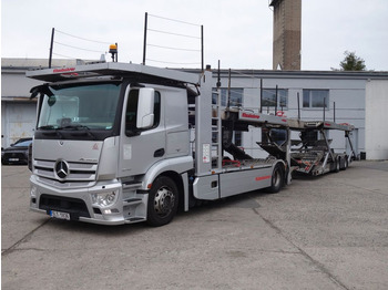 Camião transporte de veículos MERCEDES-BENZ Actros 1843