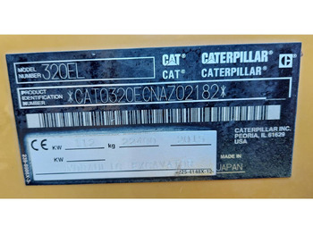 Escavadora de rastos CAT 320EL: foto 5