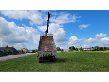 Camião basculante, Camião grua Renault Kerax 270 4x2 Euro 2 Tipper Truck Crane HIAB: foto 5