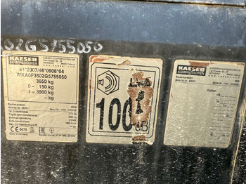 Compressor de ar Kaeser M250 Kompressor, Anhänger trailer, 14bar: foto 3