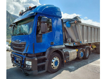 Tractor Iveco 440S48TX Stralis 6x2, E6, Kipphydraulik: foto 3