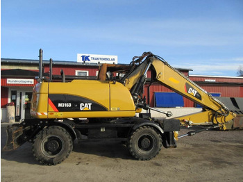 Escavadeira de rodas CATERPILLAR M316D