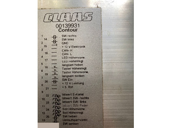 Centralina electrónica CLAAS