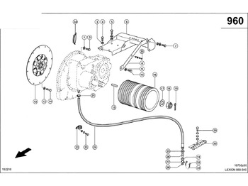Motor e peças CLAAS