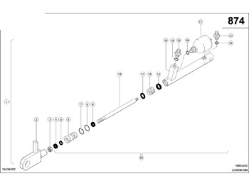 Cilindro hidráulico CLAAS