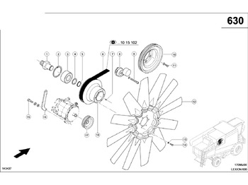 Ventilador CLAAS