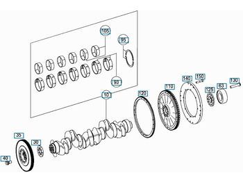 Volante do motor CLAAS