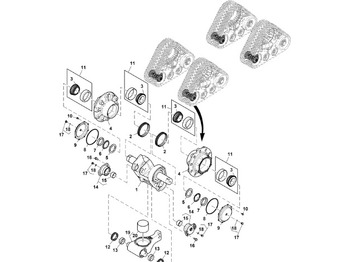Peças de material rodante JOHN DEERE