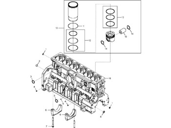 Engine bearing JOHN DEERE